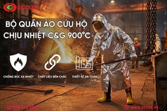Bộ Quần Áo Cứu Hộ Chịu Nhiệt C G 900 C - Bảo Vệ Hiệu Qủa Trước Nhiệt Độ Lên...