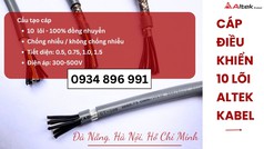 Cáp Tín Hiệu Chống Nhiễu 10x0.75 mm  Phân Phối Tại Đà Nẵng, Nghệ An 