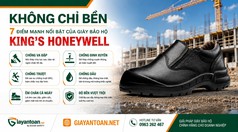 Giày bảo hộ king s honeywell   không chỉ là bảo vệ, mà còn là sự đầu tư cho...