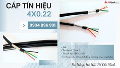 Cáp Tín Hiệu 4 Lõi 0.22 mm  Sẵn Hàng Tại Hà Nội, Đà Nẵng, TP. HCM 