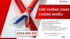 Cáp Chống Cháy 2x1.5mm   Sẵn Hàng Hà Nội, Bắc Ninh, Ninh Bình 