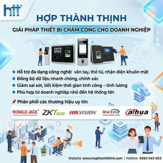 Cung cấp phân phối thiết bị chấm công thông minh 