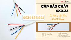Cáp Báo Cháy 4x0.22mm  Tại Bình Phước, Bình Thuận   Chiết Khấu Tốt Cho Đại Lý 
