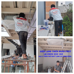 Máy Lạnh Tủ Đứng Gree GVC55ALXL-M3NTC7A lắp đặt cho nhà xưởng 