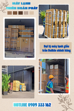 Máy lạnh âm trần nối ống gió Daikin CHÍNH HÃNG 