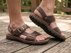 Sandal Rọ Nam Có Thật Sự Khiến Người Mang Trông Già 