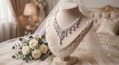 Dây Chuyền Bạc Cô Dâu Cao Cấp   Tinh Tế, Sang Trọng Cho Ngày Trọng Đại 