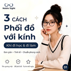 Nâng tầm phong cách với các mẫu mắt kính dáng to thời thượng 