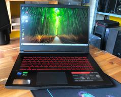 Laptop MSI GF63 Thin Core i7-11800H Ram 16GB SSD 512GB 2 VGA Rời RTX 3050 Màn Full HD Máy đẹp...