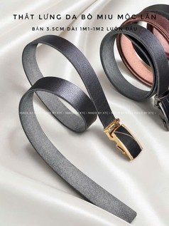 Thời trang nam sao thể thiếu phụ kiện - nhập sỉ ví, thắt lưng da thật tận xưởng 