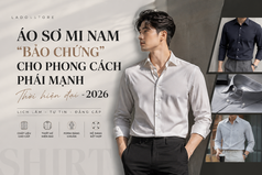Áo Sơ Mi Nam Cao Cấp Ladosstore   Phong Cách Lịch Lãm, Hiện Đại 2026 