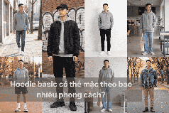 Hoodie basic có thể mặc theo bao nhiêu phong cách 