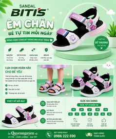 Sandal Cho bé    Săn Đồ mới xinh xắn, Tự tin đón mùa tựu trường 