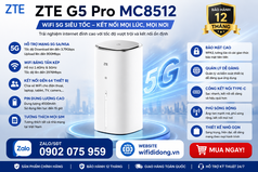 Siêu phẩm bộ phát ZTE G5 Pro MC8512 