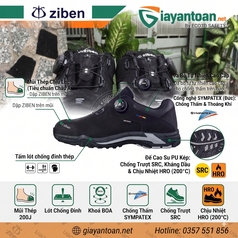 Kinh nghiệm chọn giày bảo hộ Hàn Quốc siêu bền, chống nước   chống tĩnh điện 