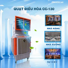 Quạt điều hòa công nghiệp Khủng Long CC-130 thong dong hưởng gió mát 