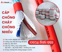 Cáp Chống Cháy Chống Nhiễu 2x2.5 Mm2 Giao Ngay Hà Nội, Bắc Ninh, Hưng Yên. 