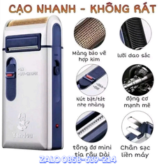 Cạo râu nhanh   gọn   êm, không lo rát da  ⚡ Chiếc máy cạo râu đa...
