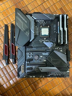 Combo Ram 16gb Gskil 3600 tridenz, I9 9900k, Z390 maximus hero xi wifi 
