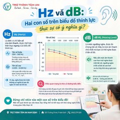 Hz và dB Trên biểu đồ thính lực có ý nghĩa gì 