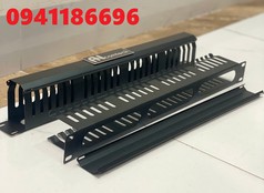 Sẵn kho Thanh quản lý cáp ngang 1U- 48 Cổng lắp rack mã ACT-19481U hãng Ancomteck 