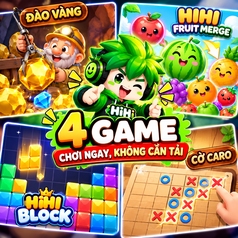 Chơi game miễn phí không cần tải: 4 game đang được chơi nhiều trên GameHiHi, máy yếu vẫn chạy được...