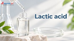 Lactic Acid   Hoạt chất AHA đa năng trong chăm sóc da 