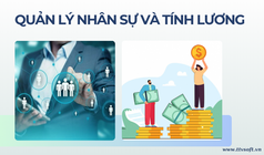 Phần mềm quản lý nhân sự và tính lương theo yêu cầu 