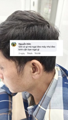 Đeo máy trợ thính cũng như đeo kính cận 
