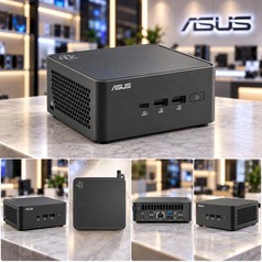 Asus nuc  nhỏ gọn như lòng bàn tay, hiệu năng mạnh mẽ 