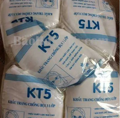 Khẩu Trang 3 Lớp KT5 Chống Bụi Chính Hãng - BVH0056 