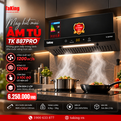 Máy hút mùi âm tủ TK 887PRO 