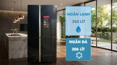 Tủ lạnh Sharp 4 cánh 572 lít fx650v-mk, x650v-sl 
