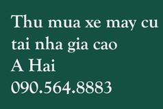 Thu mua xe máy cũ tại nhà giá cao nhất tphcm 