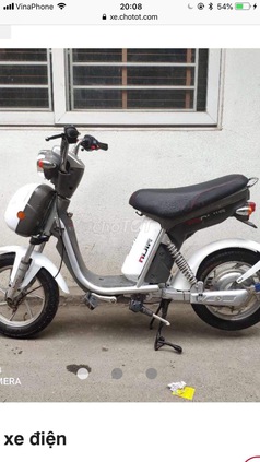 Bán xe điện ninja trắng 
