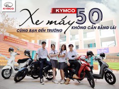 Mẫu xe Kymco Visar mang phong cách trẻ trung, năng động phù hợp cho nữ 