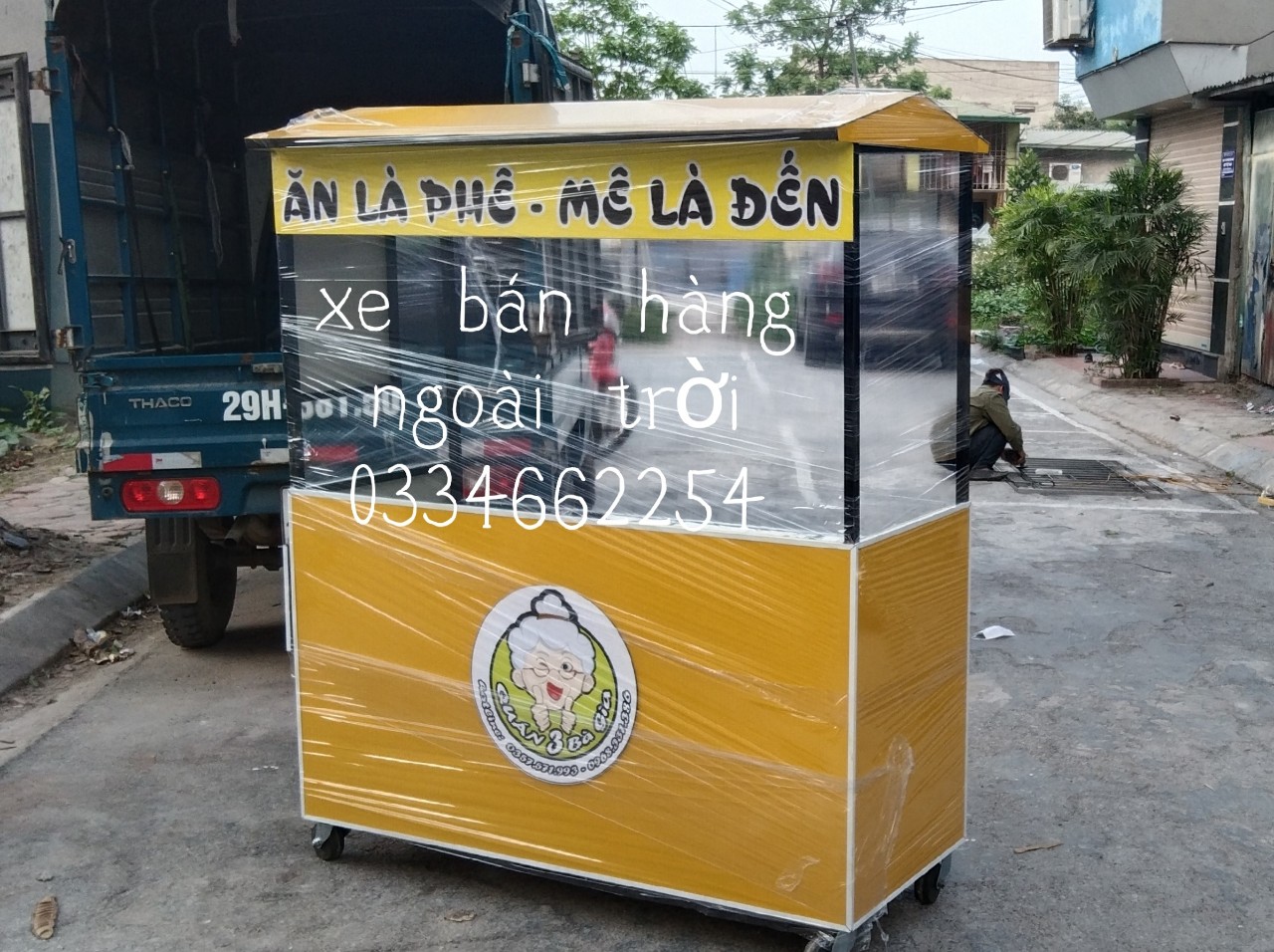 11 Xưởng sản xuất xe bán cafe lưu động hà nội