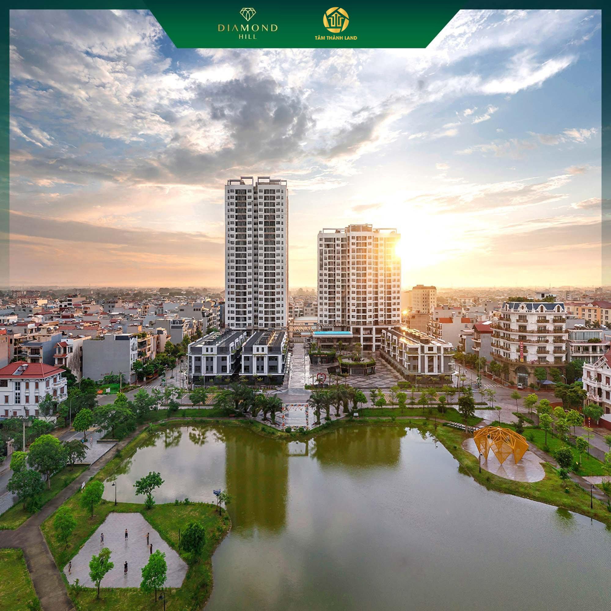 Cần bán căn 3 ngủ tại BV Diamond Hill Bắc Giang