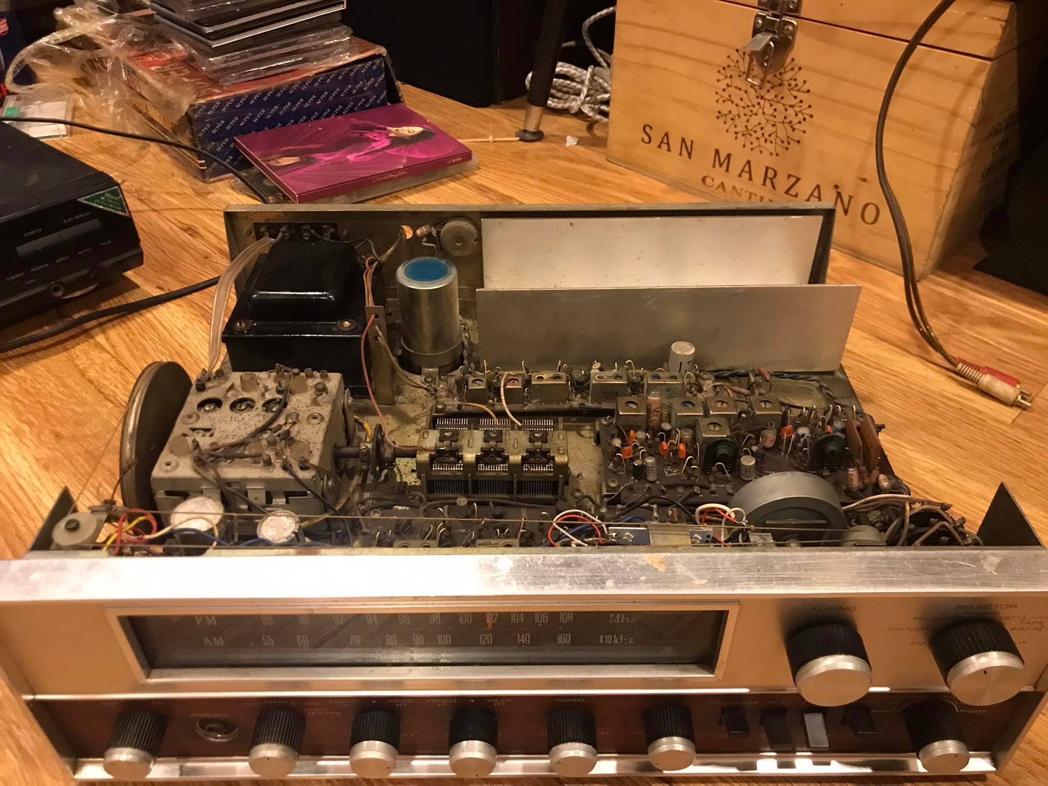 1 Ampli pioneer sx700t