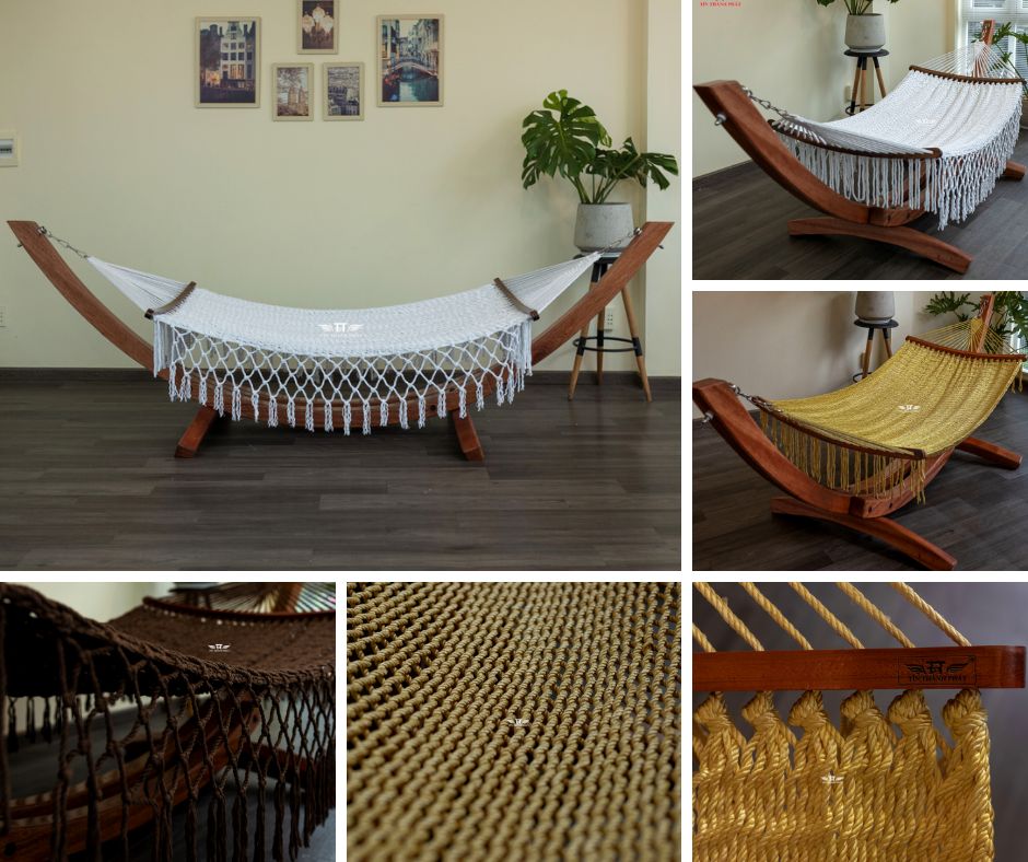 Chuyên cung cấp các loại võng gỗ bán nguyệt cao cấp Chuyên cung cấp các loại võng gỗ bán nguyệt cao cấp