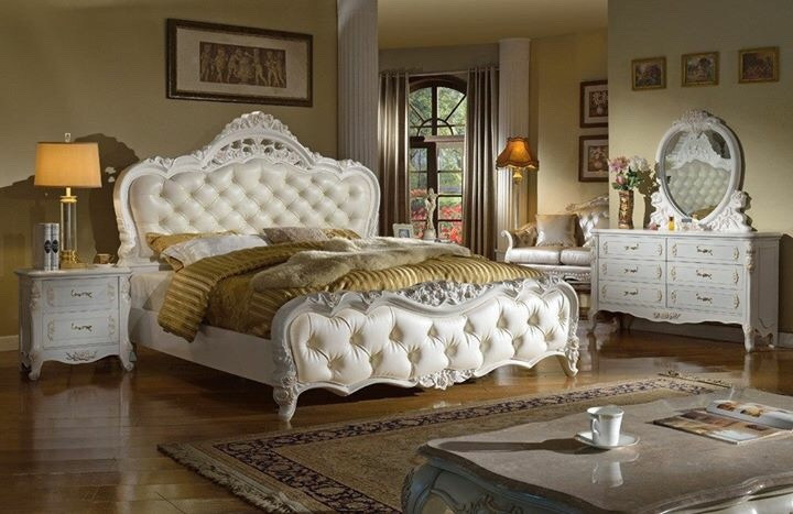 Giường ngủ tân cổ điển giá rẻ tại tphcm , giường cổ điển Châu Âu - 6