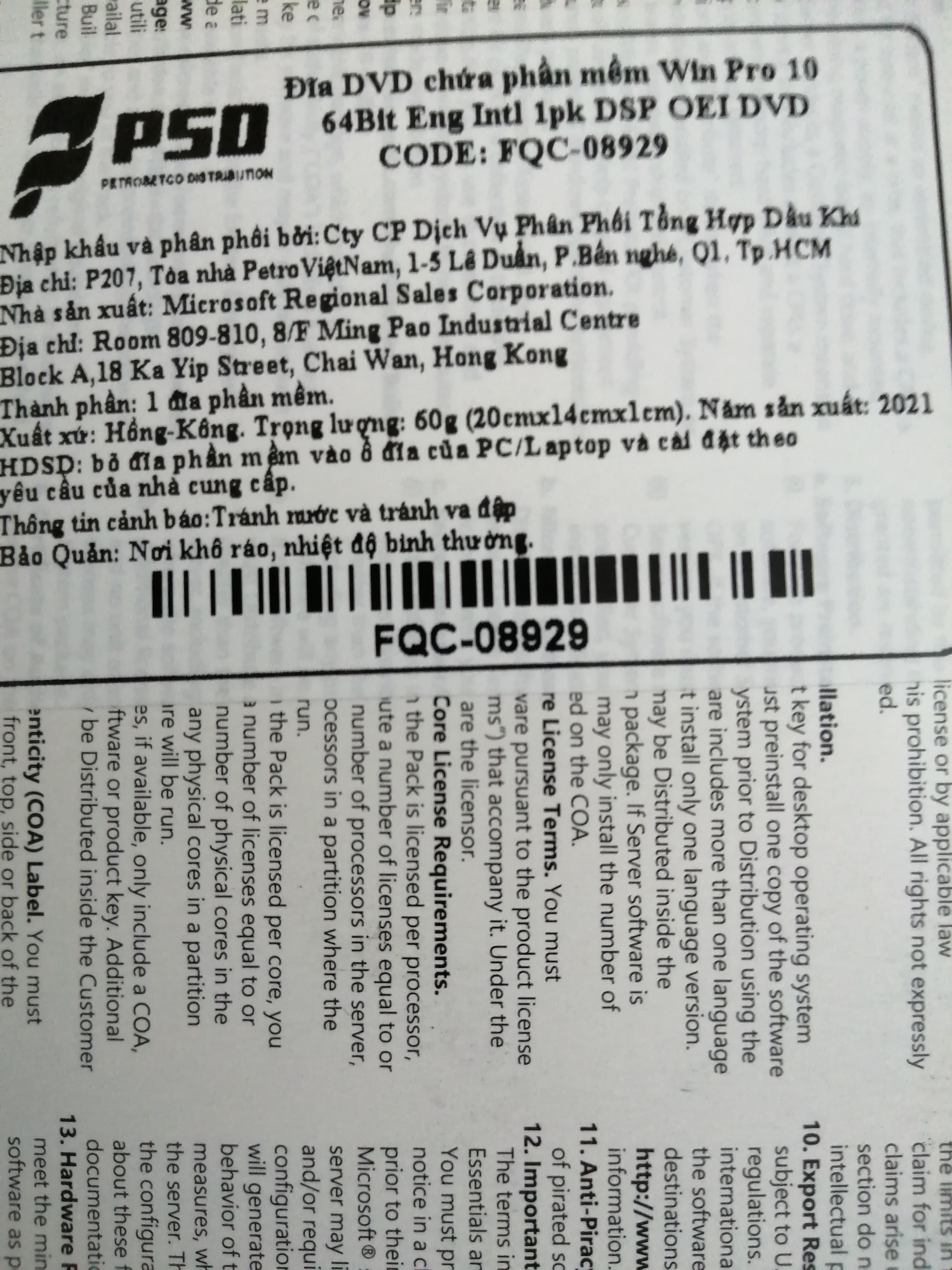 Bán đĩa win 10 pro bản quyền