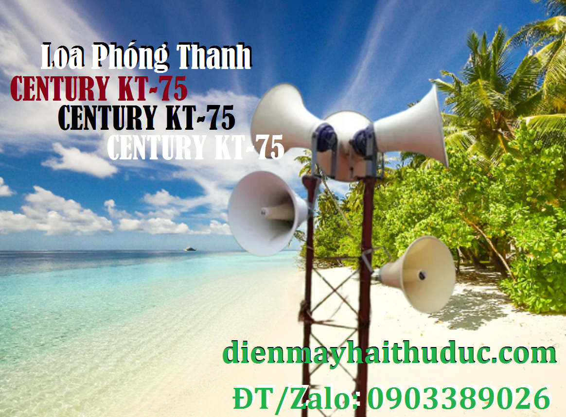 1 Loa phóng thanh lớn Century KT-75 giá chỉ có 950K/ cái