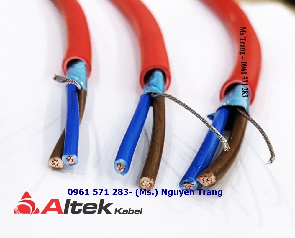 Dây cáp chống cháy Altek Kabel chất lượng cao