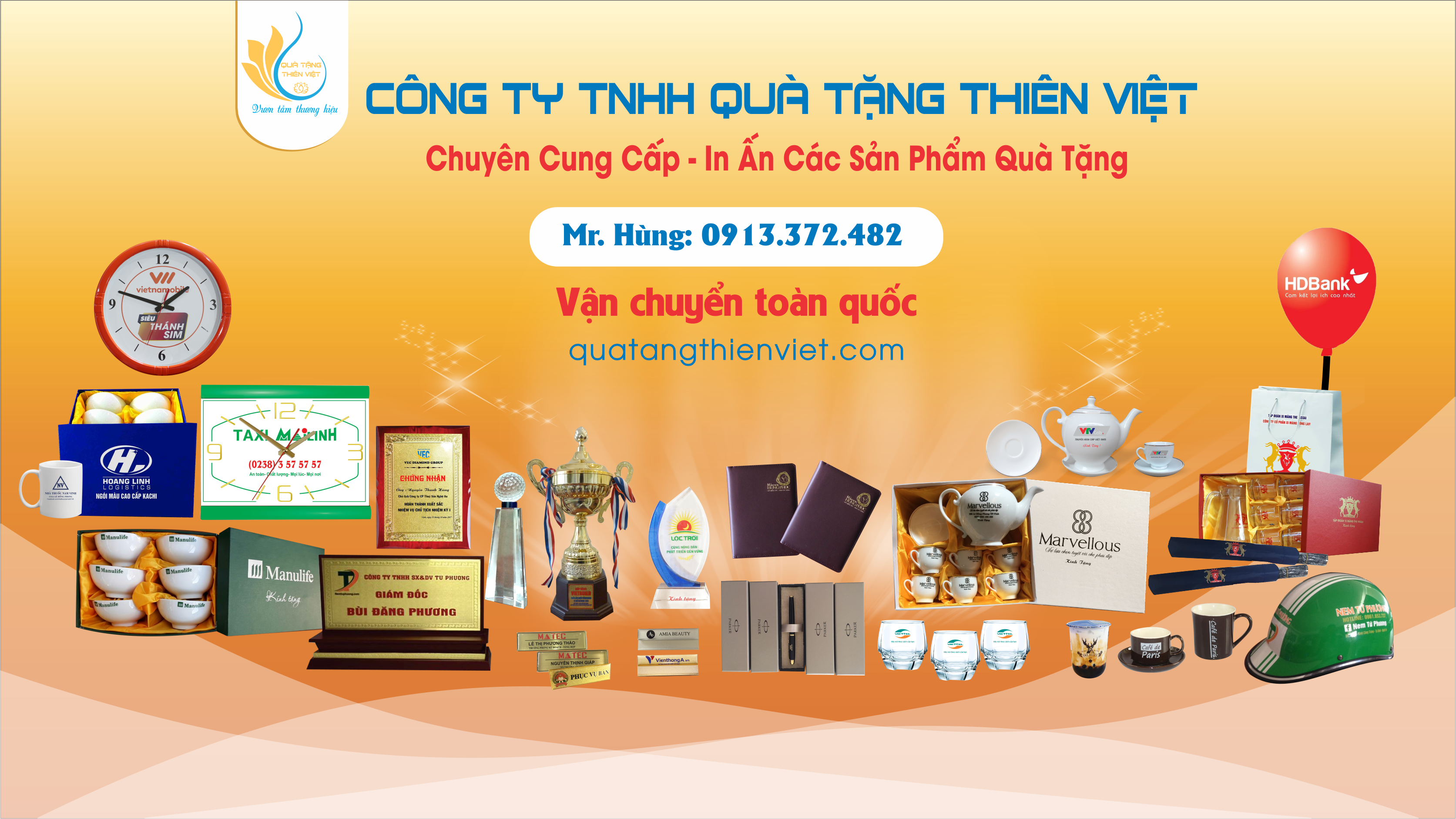 Quà tặng quảng cáo in logo