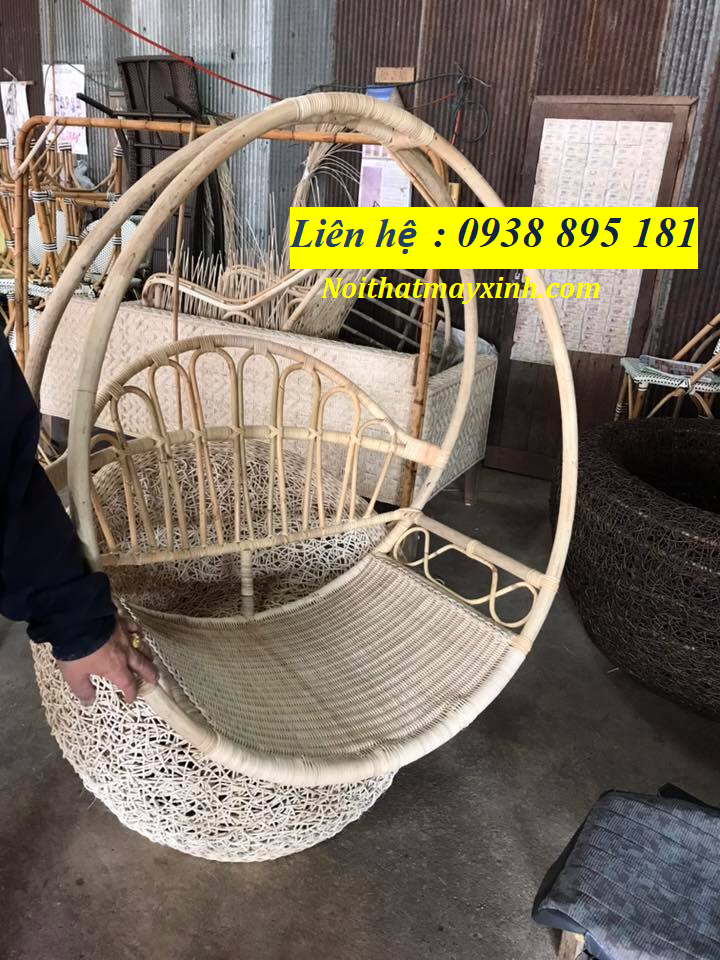 18 Xích đu mây tre đan đẹp