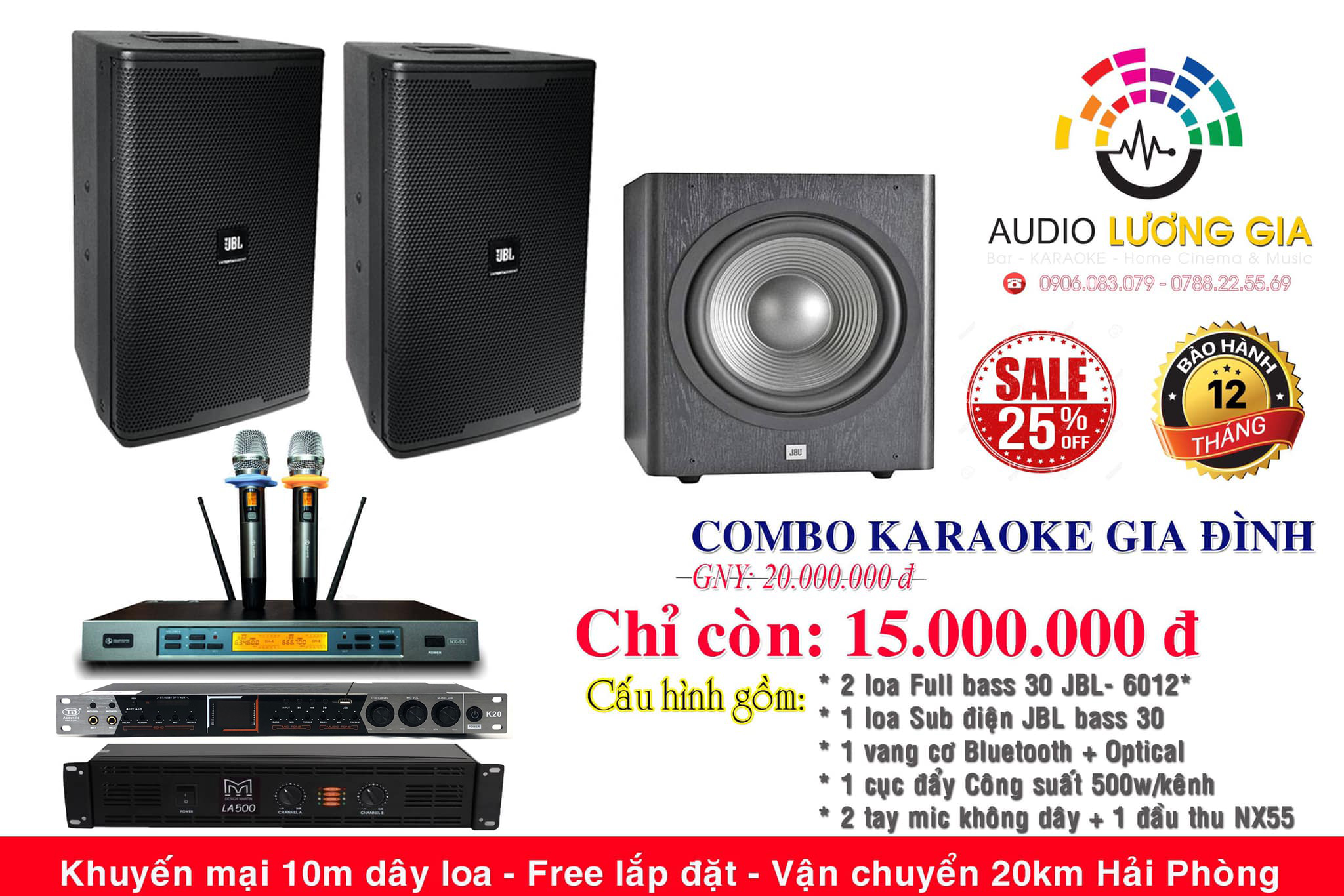 3 Lắp đặt DÀN KARAOKE GIA ĐÌNH giá chỉ 5-15tr  tiết kiệm trong mùa dịch