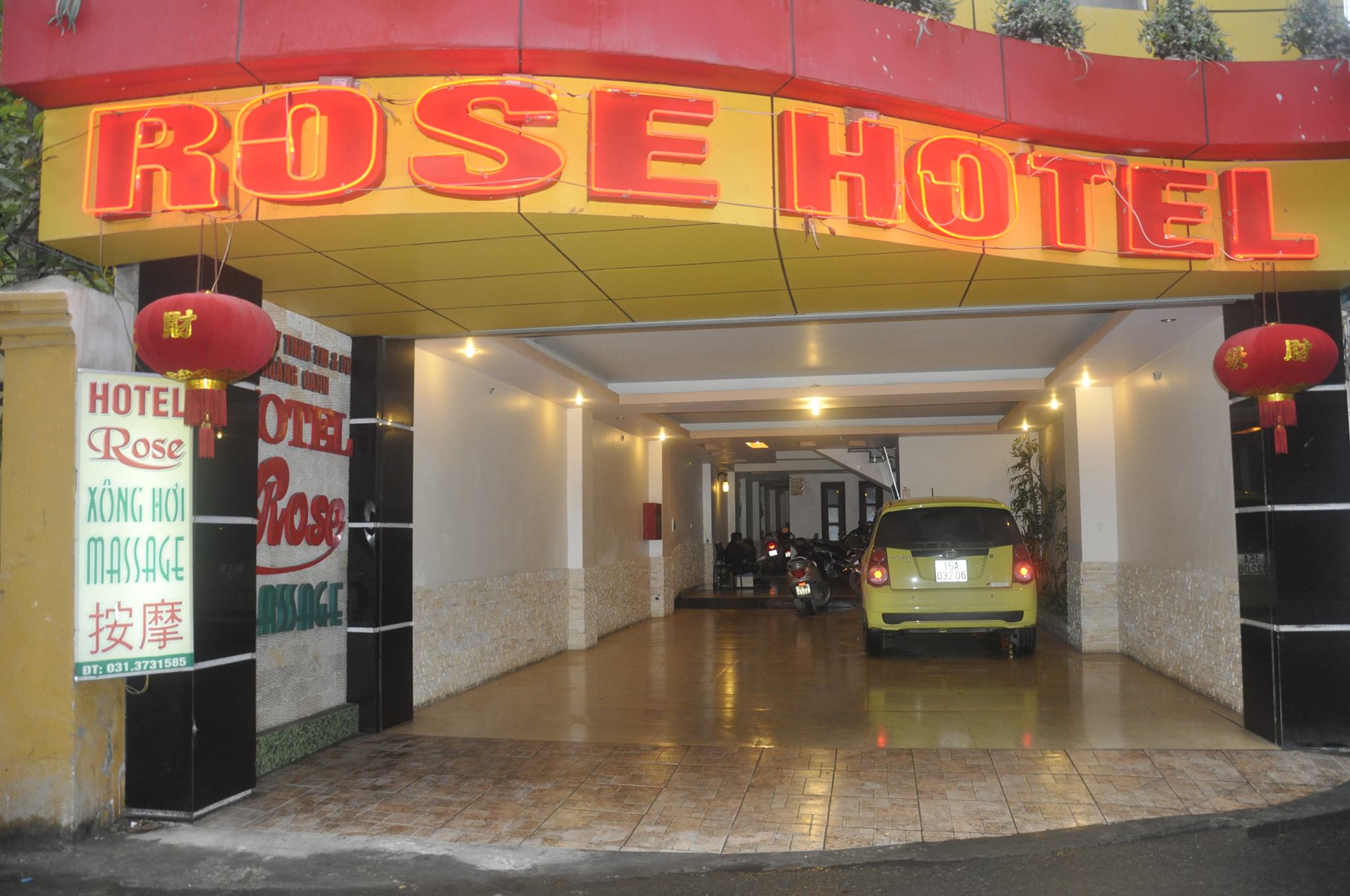 ROSE HOTEL khách sạn, phòng nghỉ sạch đẹp giá rẻ tại hải phòng