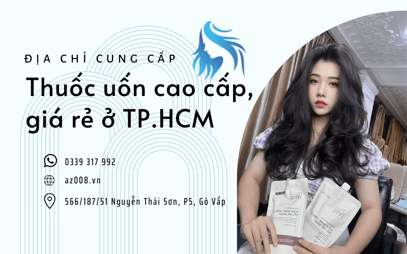 Mỹ Phẩm Az008.vn - Địa chỉ cung cấp thuốc uốn tóc cao cấp, giá rẻ ở TP.HCM