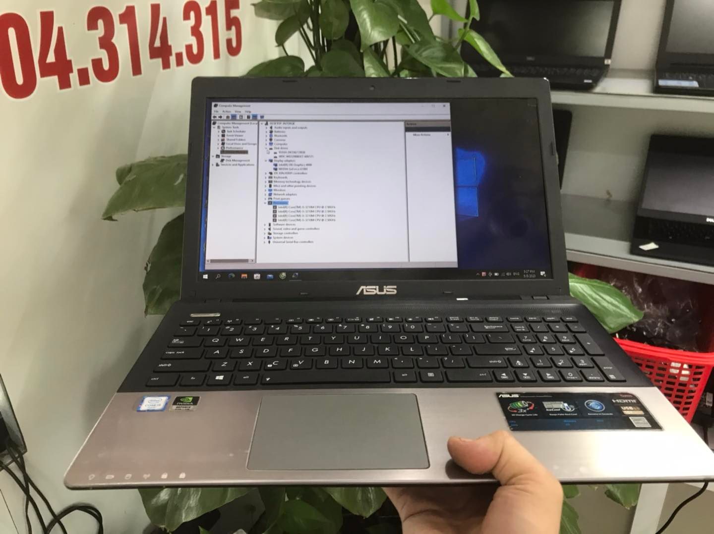 2 Laptop Asus K55